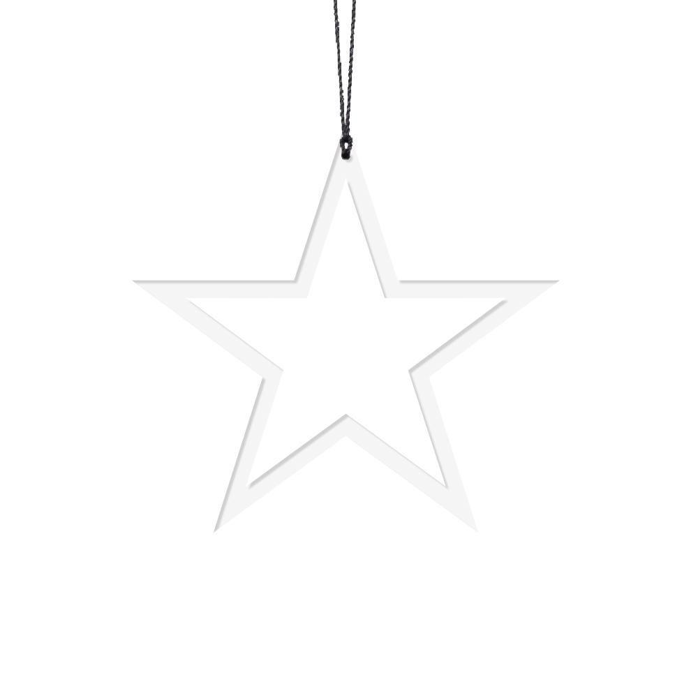 Køb Felius Design – Stjerne, Hvid – 2 stk