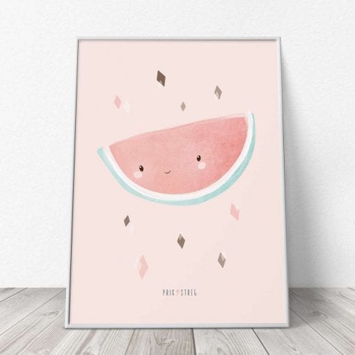 vandmelon-boerneplakat
