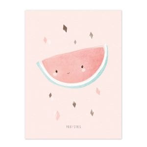 vandmelon-boerneplakat