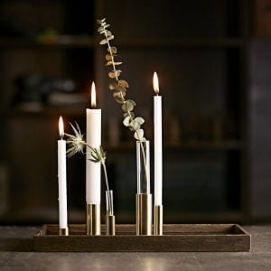 The Oak Men Bakke - Egetræ/Sort (Candle Tray)