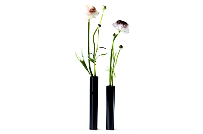 Slim Vase, Sort – 14 cm