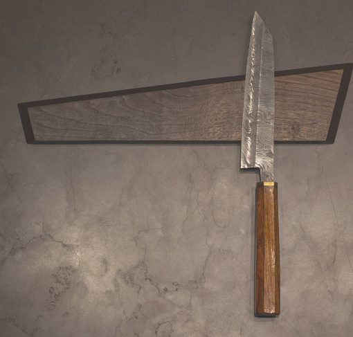 knivholder - knivskinner - roeget egetrae - heldal design - dansk design