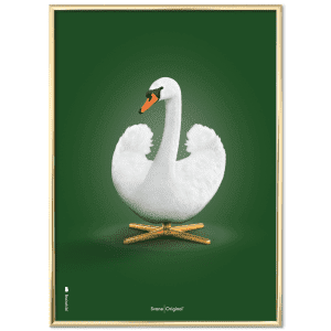 svanen plakat - brainchild plakater - svanen groen plakat - dansk design - modernhouse