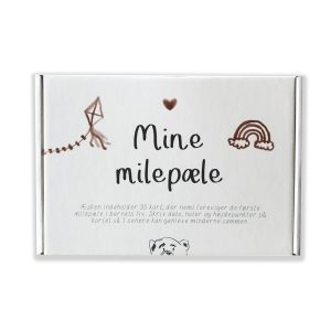 withwhite milepaelekort - milestone kort