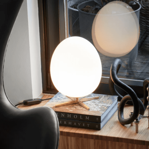 Brainchild - aegget lampe - bordlampe - dansk design - danske klassiskere - modernhouse