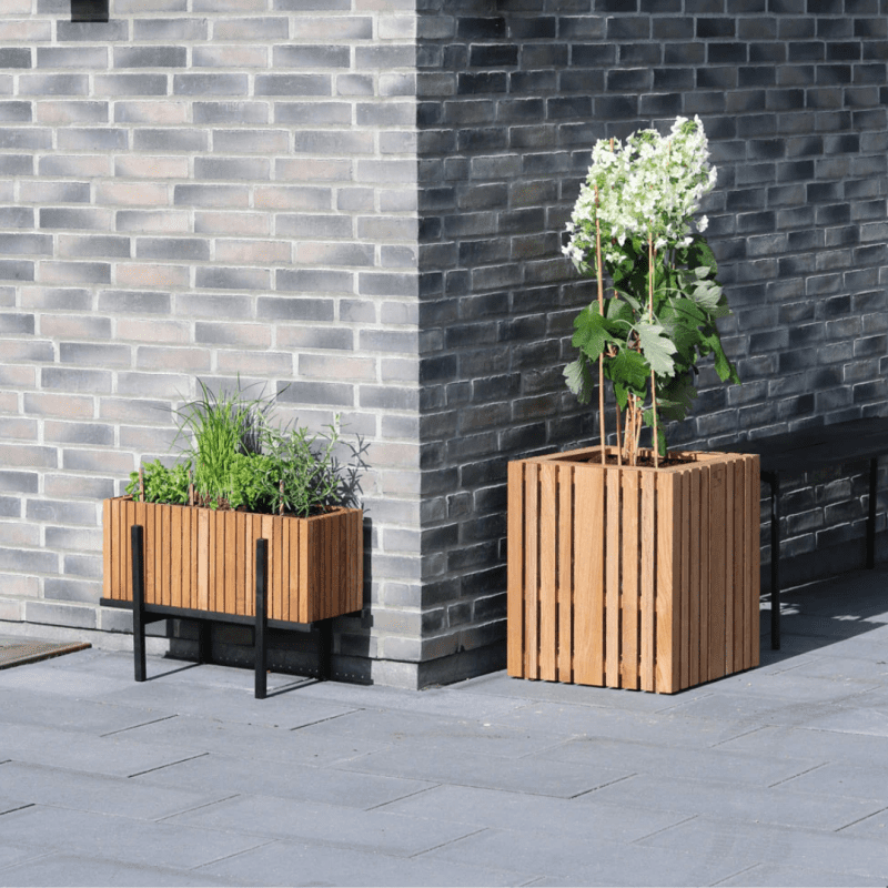 Terrasse indretning - GrowBig - Growwide - Standwide - plantekrukker - sommerdroemme - squarely cph