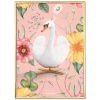 Brainchild plakater - Flora rosa svanen - F-37002